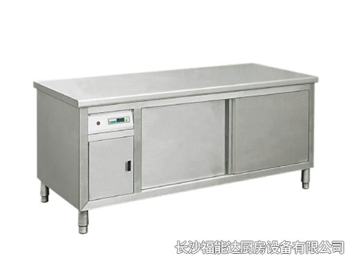 暖风双通道工作柜台
