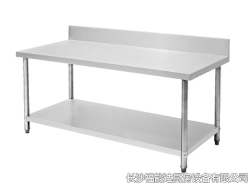 背靠双层平板工作台